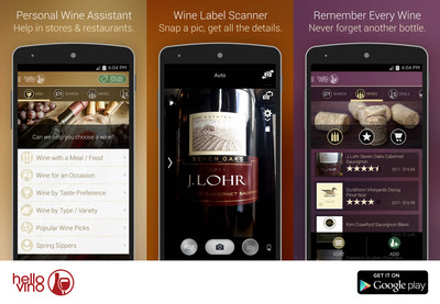 Hello Vino - Wine Assistant App on Google Play (Android)
