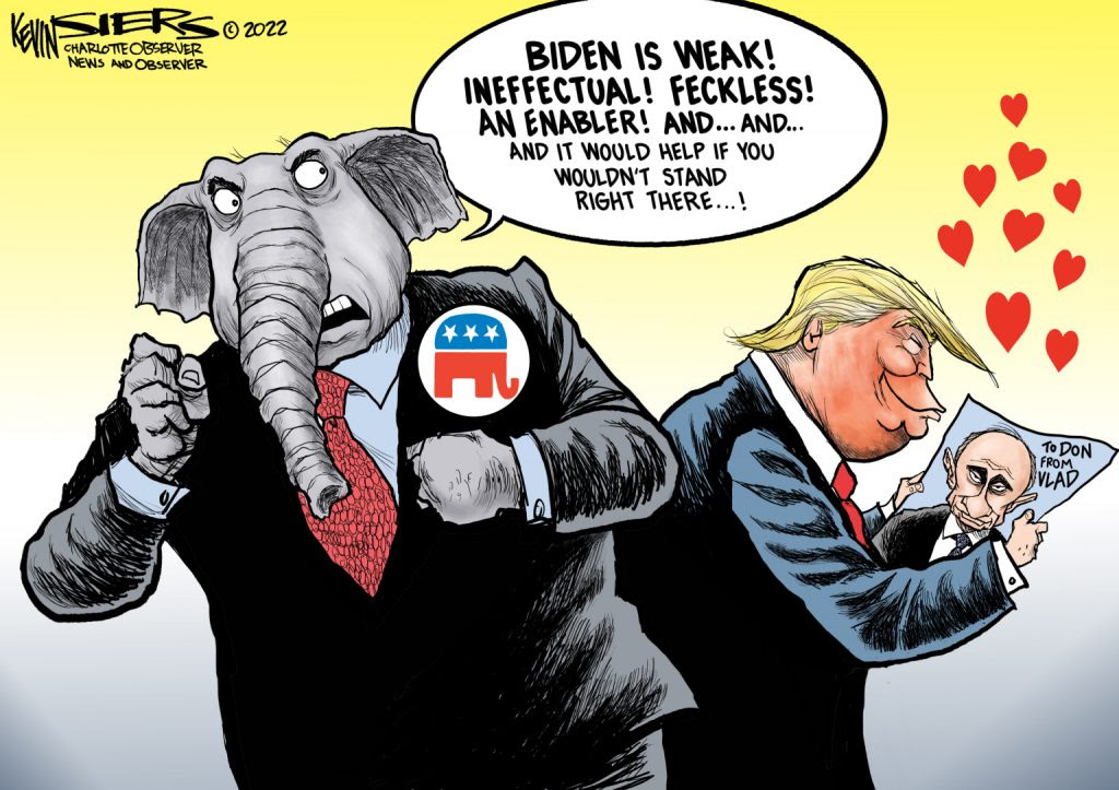 GOP supports Trumps love of Putin