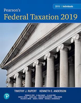 Pearson's Federal Taxation 2019 Individuals EPUB