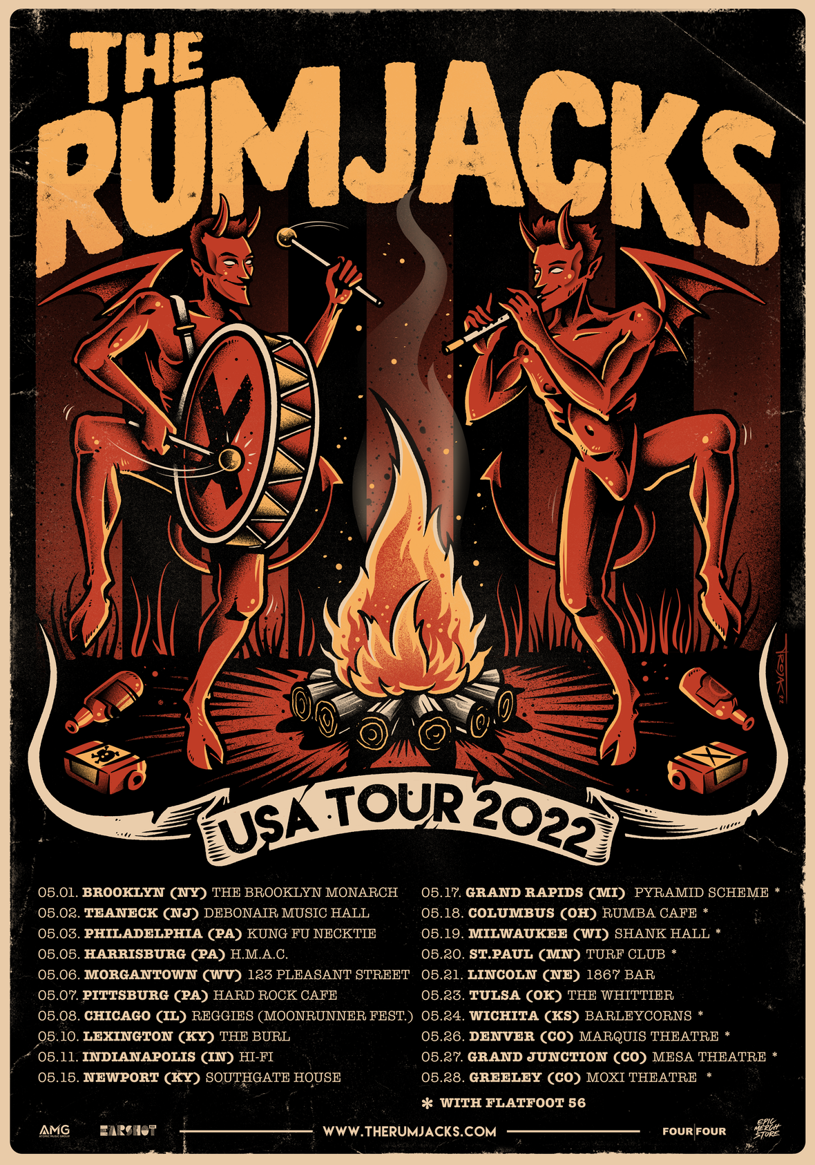 Rumjacks US web dates