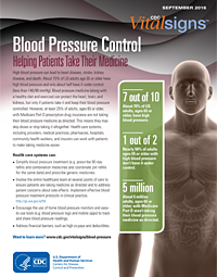 Blood Pressure Control Factsheet