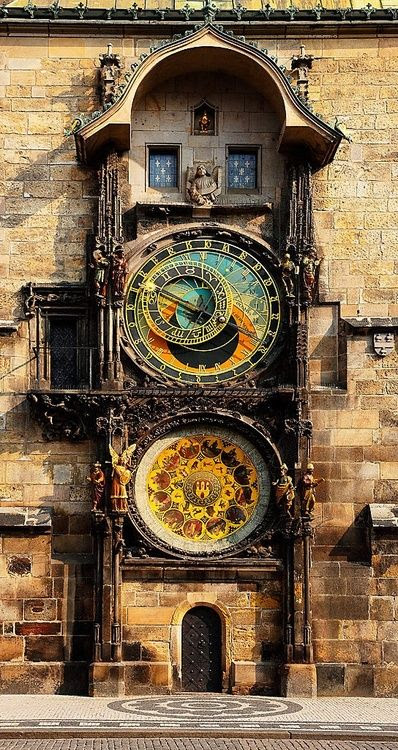 Astronomical Clock, Prague, Czech                                                           Republic**.