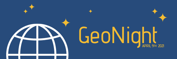 GeoNight banner orizzontale monocromatico