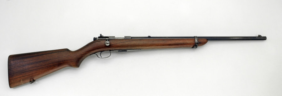WINCHESTER MODEL - 57 BOLT ACTION RIFLE CALIBER 22 LONG RIFLE C&R OK - Picture 2