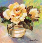 Yellow Rose - Posted on Thursday, January 29, 2015 by Nancy F. Morgan