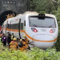 Devastating Taiwan train crash leaves 48 dead