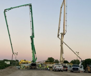 Madison Avenue Bridge pour