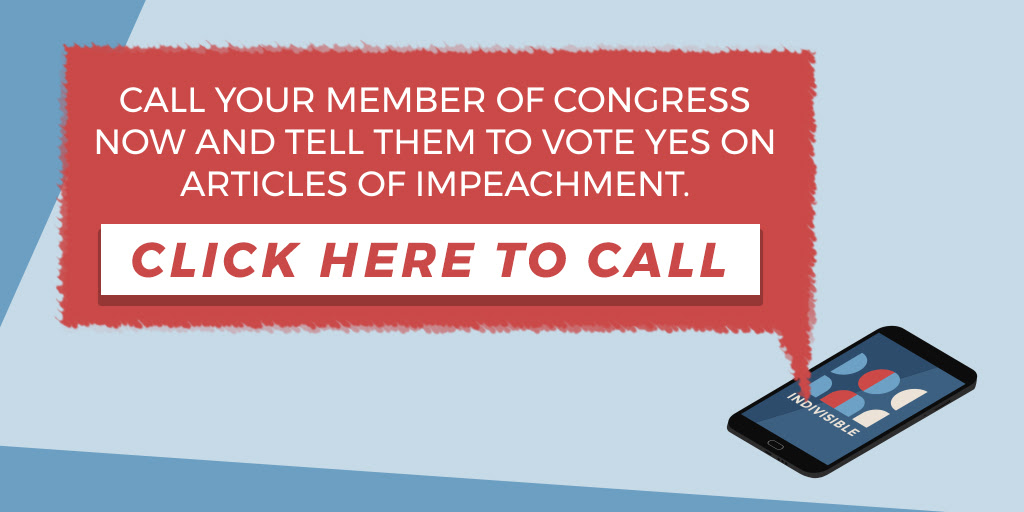 alt text: call your member of congress graphic