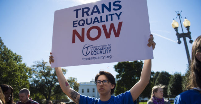 Trump Reportedly Set to Reverse Obama’s
Transgender Policies