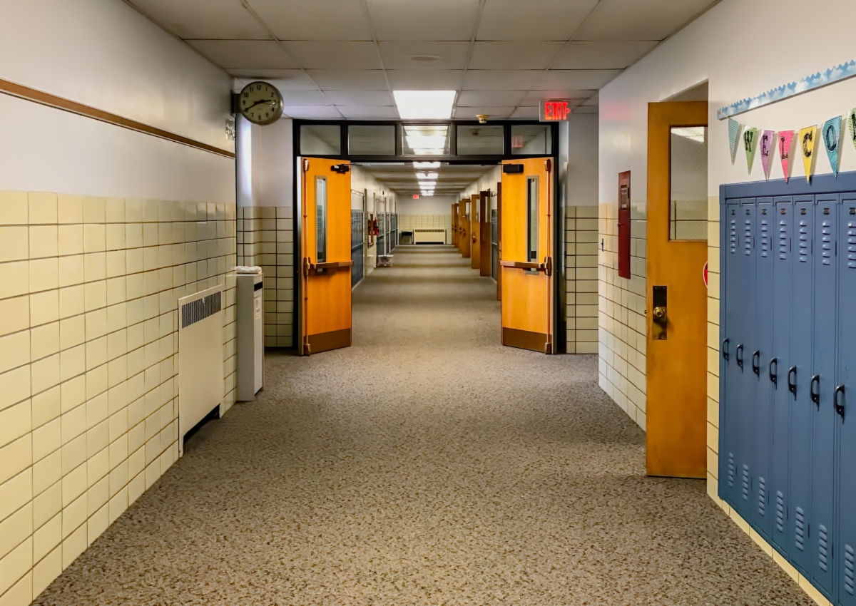 school hallway