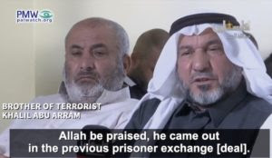 Brother of ‘Palestinian’ jihad mass murderer says he will murder again if released, ‘Allah be praised’