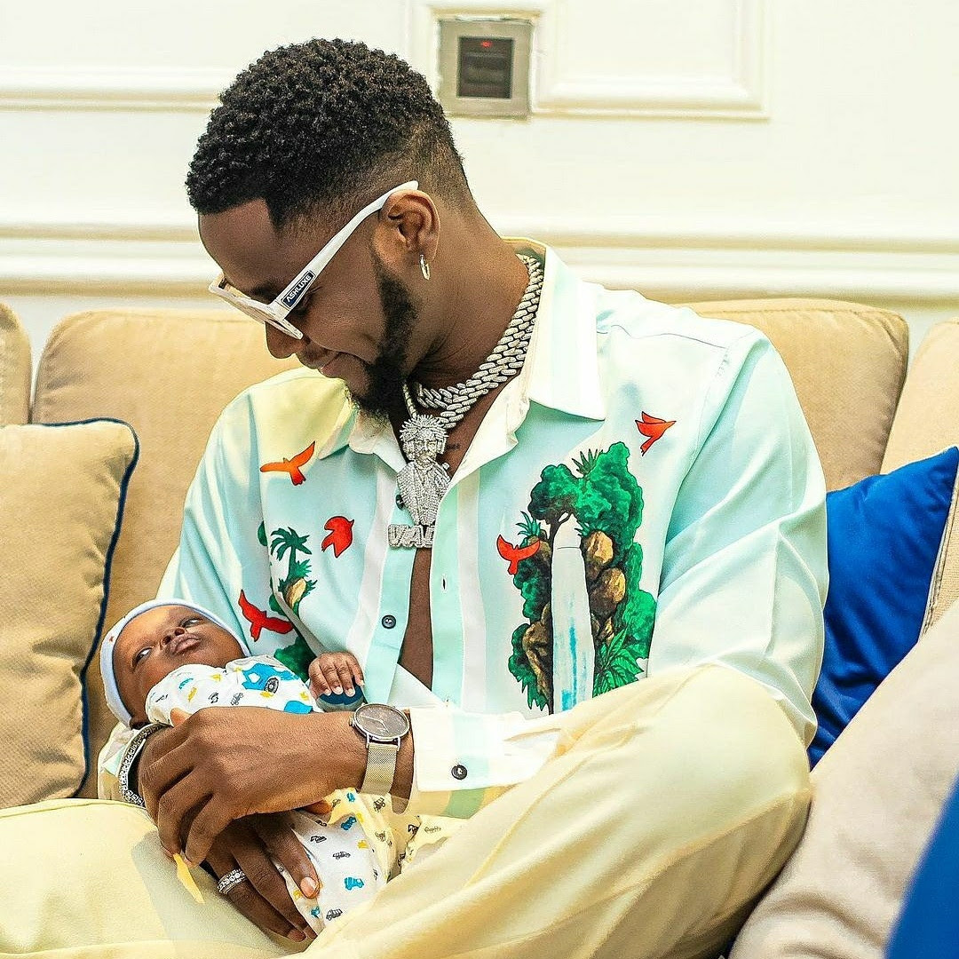 Kizz Daniel reveals he welcomed triplets but lost one as he gifts his newborn sons luxury apartments each (photos)