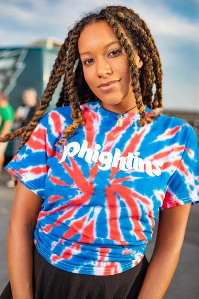 Phightins tie dye tee