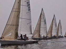 J/80s sailing off Toronto, Canada