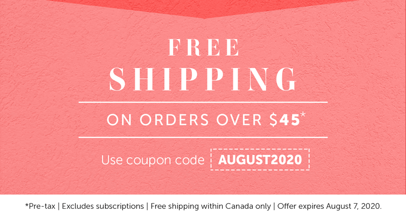 FREE SHIPPING IS ON NOW!