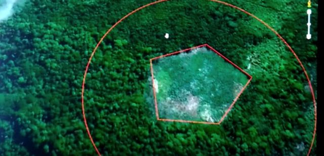 Duplicate Pentagon Appears in Brazil Rain Forest!  What is Going On?