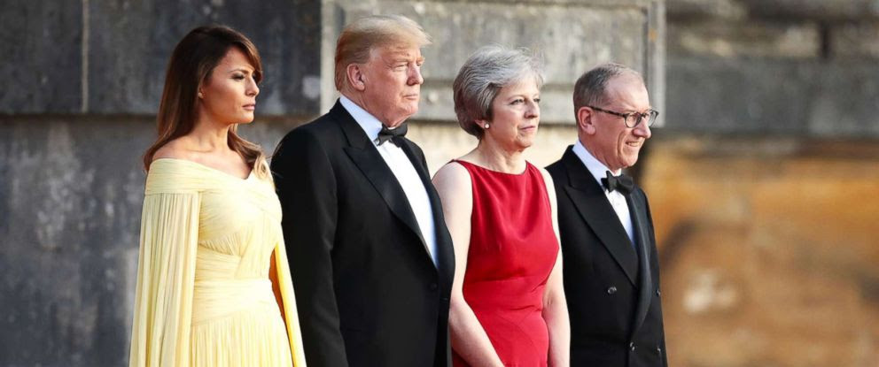 Why Trump Walked in Front of Lizard Queen on Purpose! True Agenda of Trump's England Visit Exposed!