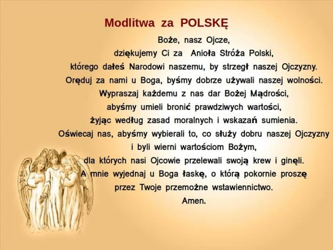 Modlitwa za Polskę na Pomysły - Zszywka.pl
