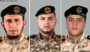 Islamic Jihad publishes photos of three of the “innocent civilians” killed yesterday: trained, uniformed jihadis