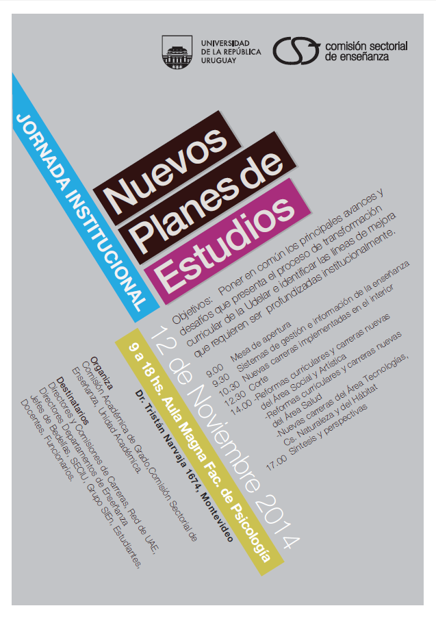 Planes de estudio