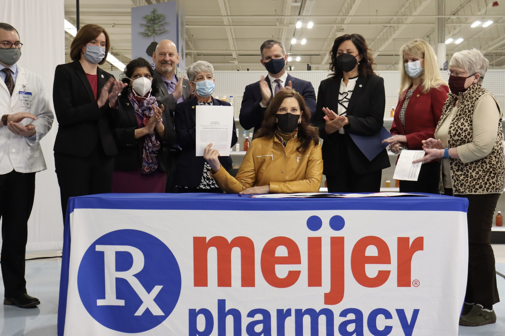 Gov. Whitmer Bill Signing 