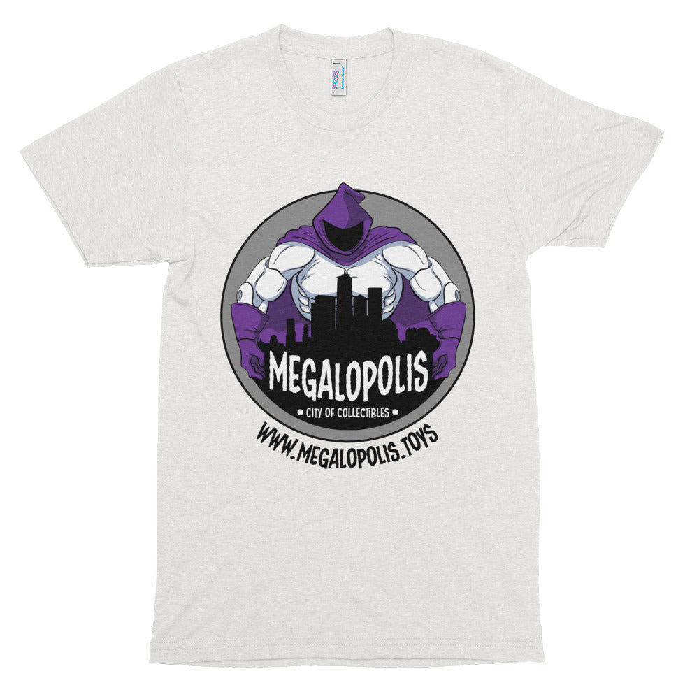 Image of Megalopolis Women's Basic Logo T-Shirt (Soft Blend) - White