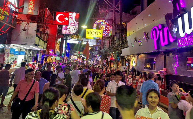 Pattaya's Walking Street is "heaving with tourists". But... | The ...