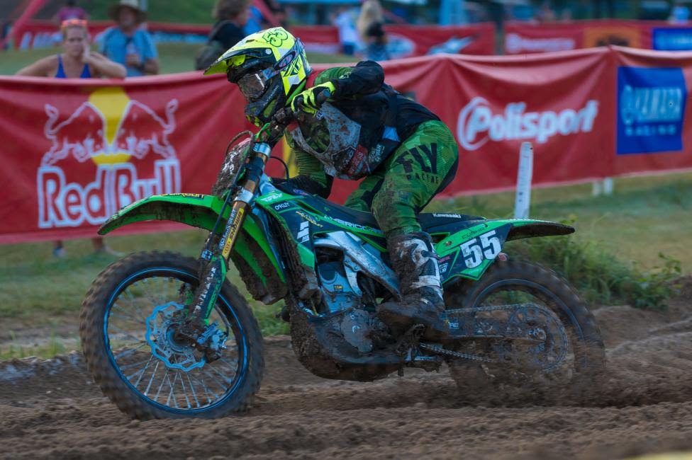 Dylan Cunha has went 1-1 in the 250 C class thus far in the week.