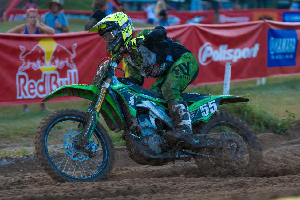 Dylan Cunha has went 1-1 in the 250 C class thus far in the week.
