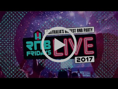 RNB Fridays Live 2017 (line-up announcement)