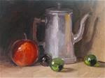 Red Apple in Still Life. £99 - Posted on Wednesday, February 11, 2015 by Nigel Fletcher