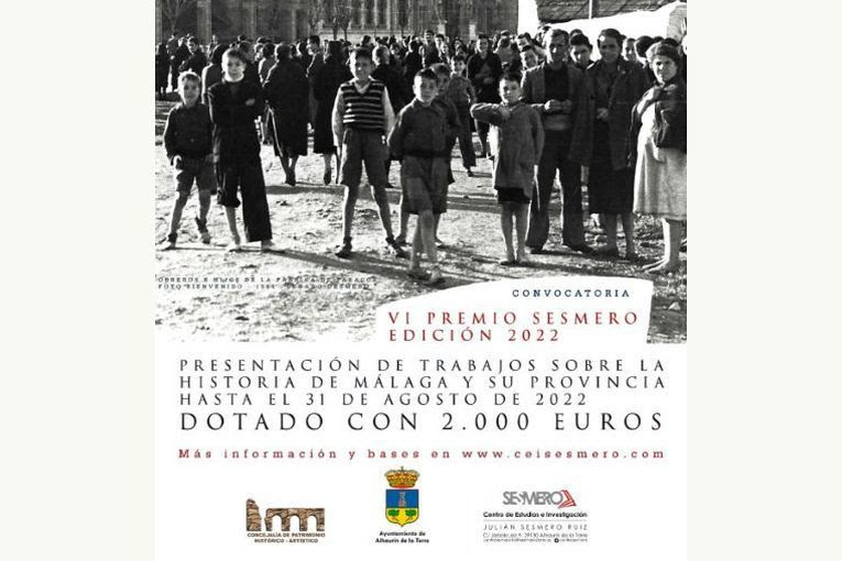 VI Premio Julián Sesmero Ruiz de Investigación Histórica