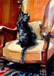 A Cat's Disdain - Posted on Friday, November 14, 2014 by Cietha Wilson