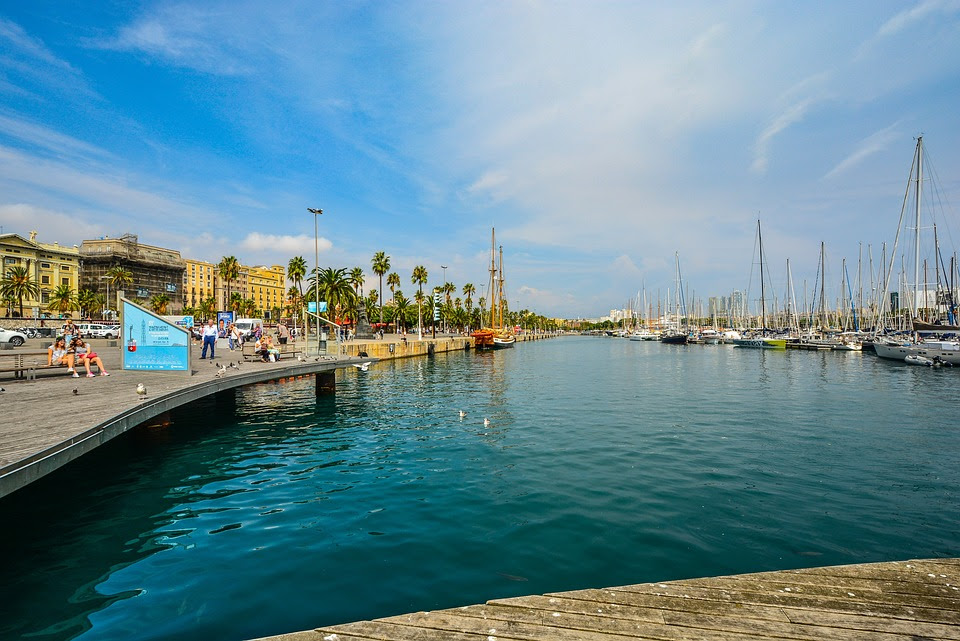 Barcelona, Espanha, Espanhol, Mar, Mediterrâneo