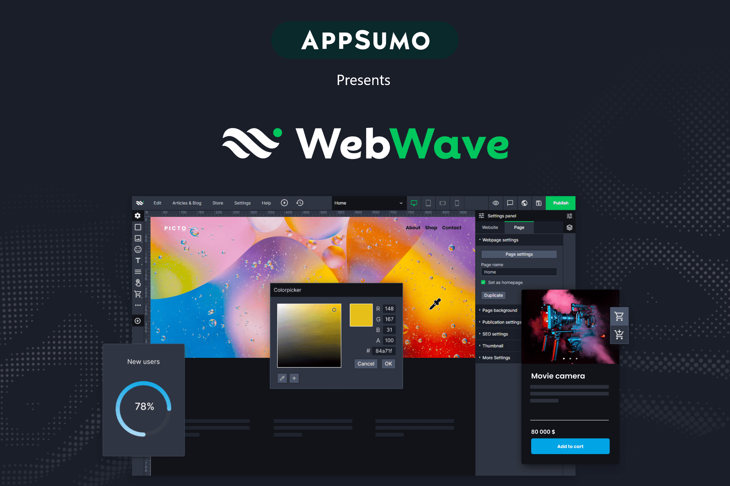 Lifetime access to WebWave