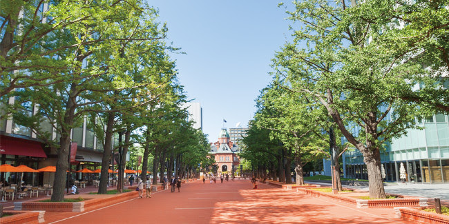 現実の「札幌市北３条広場」