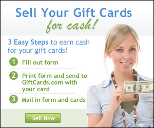 Cash for your Gift Cards!