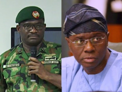 Nigerians react after Nigerian Army said they are not happy Gov Sanwo-Olu denied inviting them to the Lekki tollgate