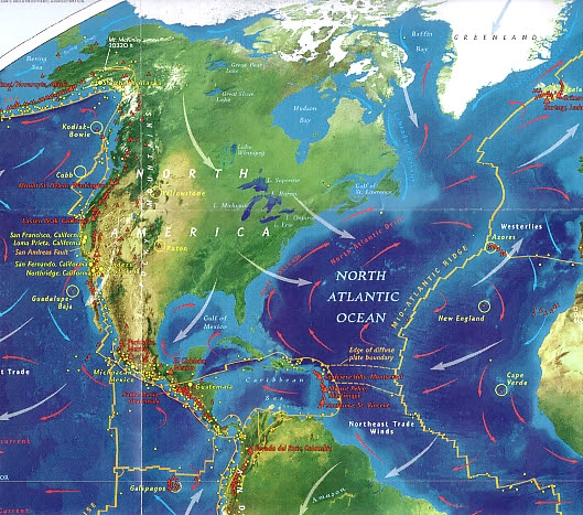 Fig 1B Mid-Atlantic Ridge