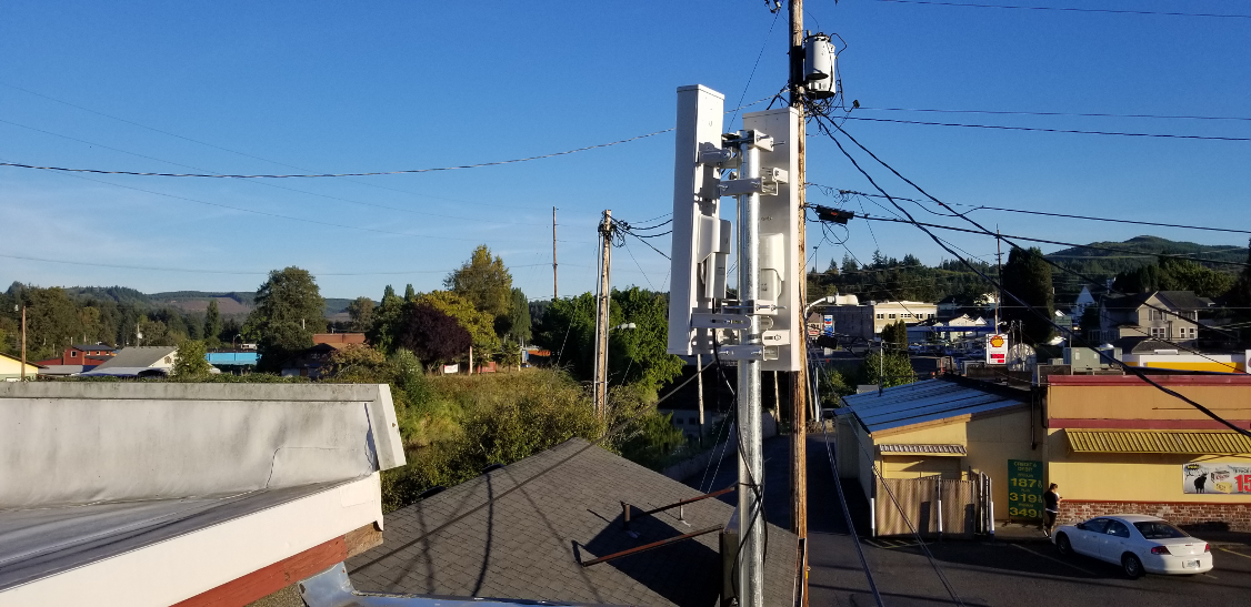 Clatskanie Co-op gateway antenna