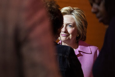 Hillary Clinton on Friday in Oakland, Calif. Her campaign says it intends to go after Donald Trump more forcefully after June 7.