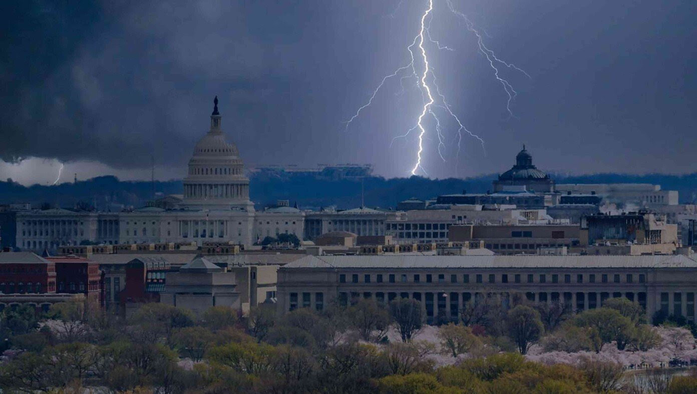 Politicians Forced To Cancel Prayer Breakfast After Lightning Keeps Striking Building
