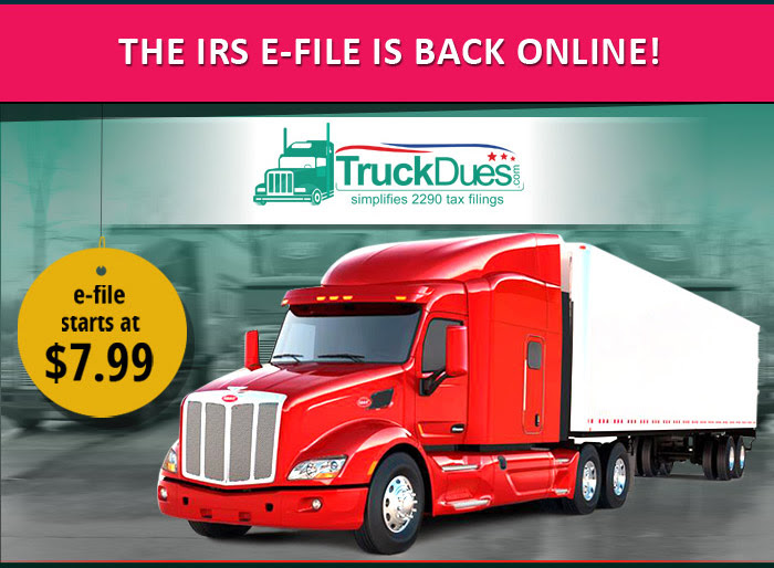 THE IRS E-FILE IS BACK ONLINE!