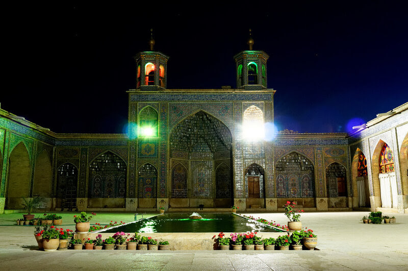 Шираз. Мечеть Насир аль-Мульк.