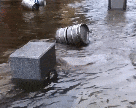 Wild scene unfolds in streets after storm triggers flooding | AccuWeather