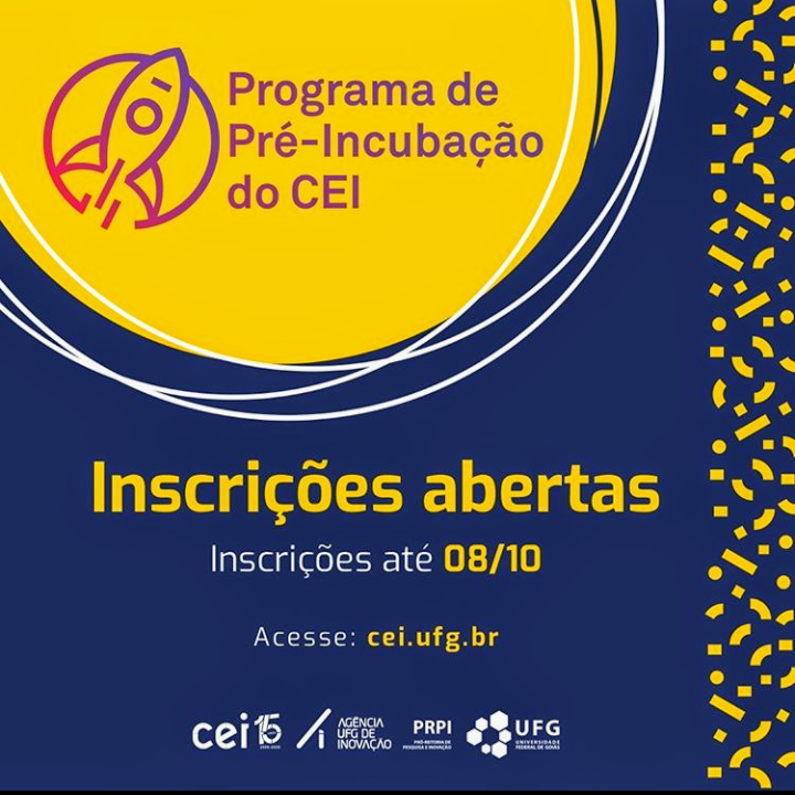 inscrições incubação
