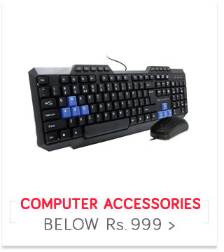 Top Rated Computer Accessorries - Below Rs. 999