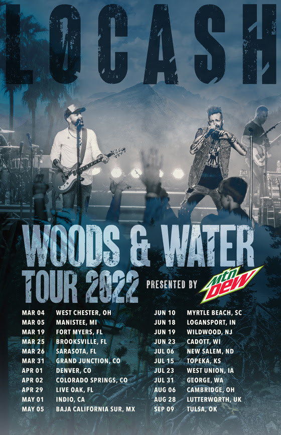WOODS & WATER TOUR 2022