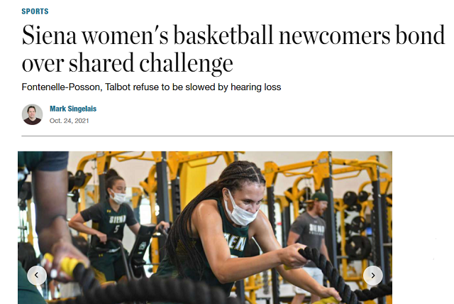 Siena college basketball in the Times Union