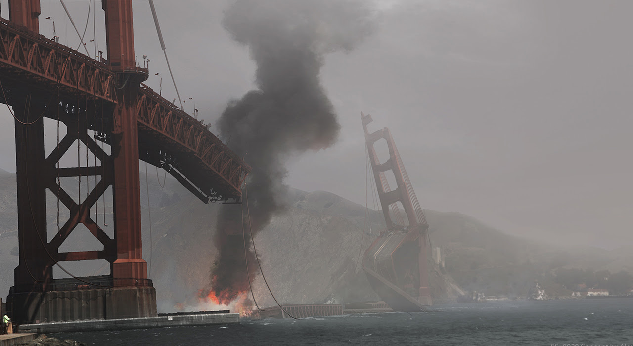 The San Francisco Golden Gate Bridge The Next 9/11 – Hollywood Predictive Programmimg